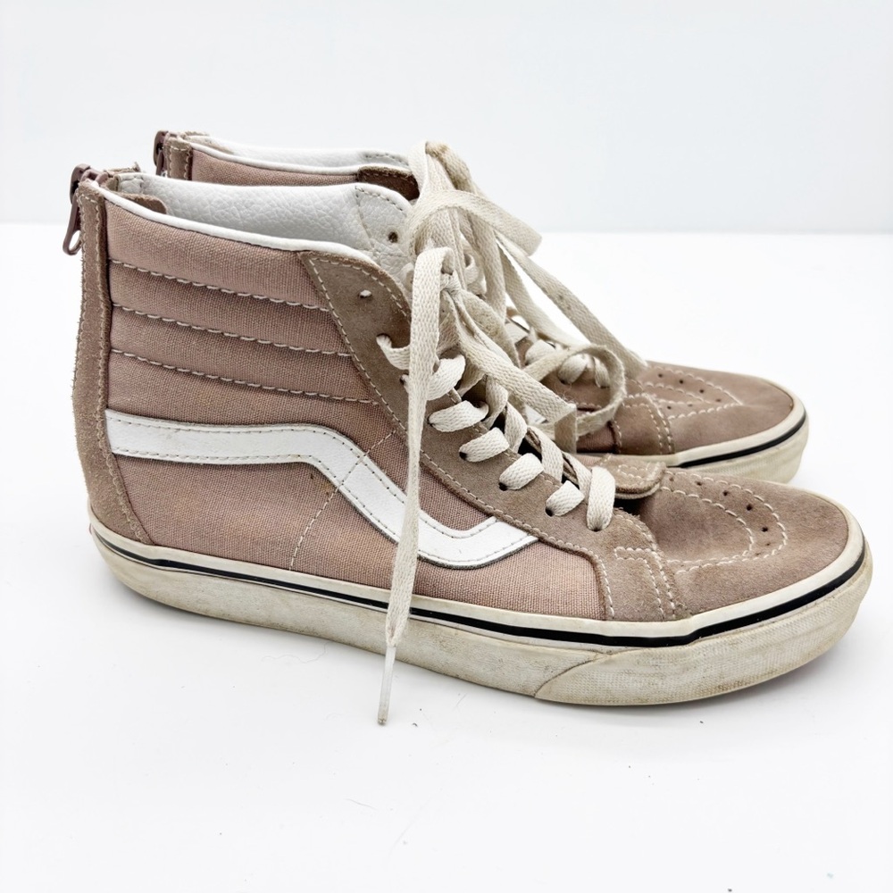 Vans High Top Suede Sneakers